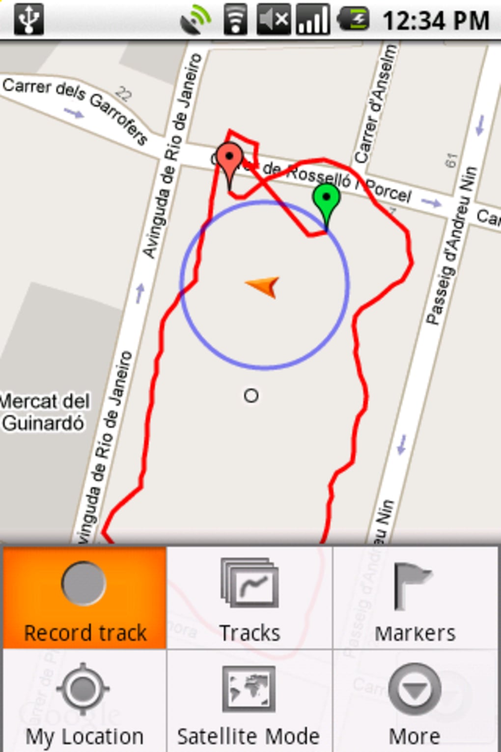 Track my android phone location